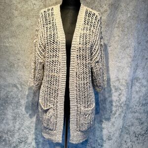 Free People Open Knit Cardigan - Small
